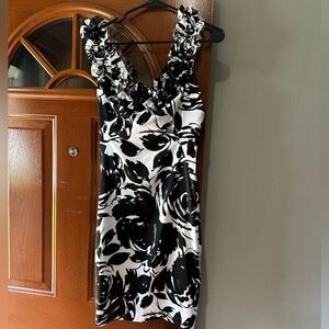 White House Black Market formal midi dress size 4